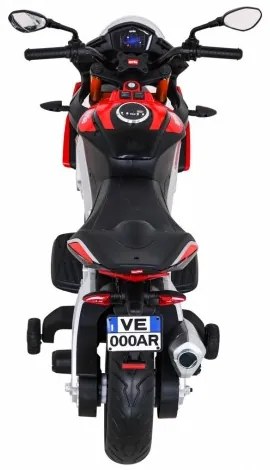 Elektrická motorka Aprilia Tuono V4 RAMIZ - červená