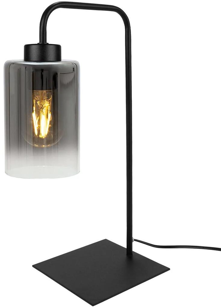 Stolná lampa Hella, 1x sklenené tienidlo (výber z 3 farieb)