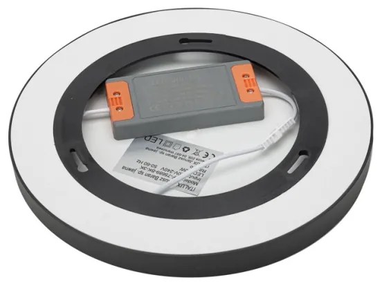 ITALUX PLF-75689-BK-4K - LED Stropné svietidlo RIBERIO LED/30W/230V 4000K čierna