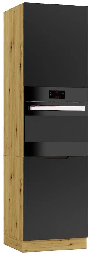 Kuchynská skrinka Cosmo Isabel D60 Pk/2133 P/L Mocca Grey/Dub Artisan