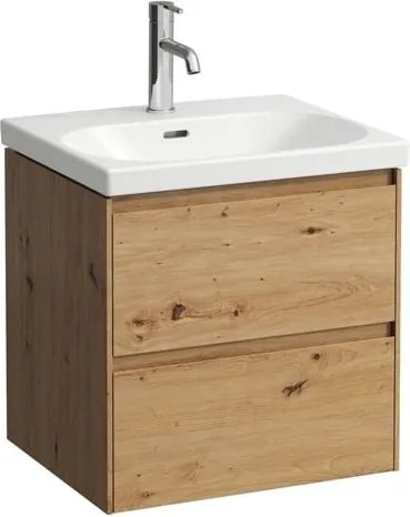 Laufen LANI skrinka pod umývadlo 53,5x44x51,5 cm mdf dub drevodekor H4035221122671