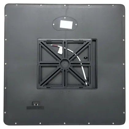 LED Stropné svietidlo LED/24W/230V 3000/4000/6500K 30x30 cm čierna