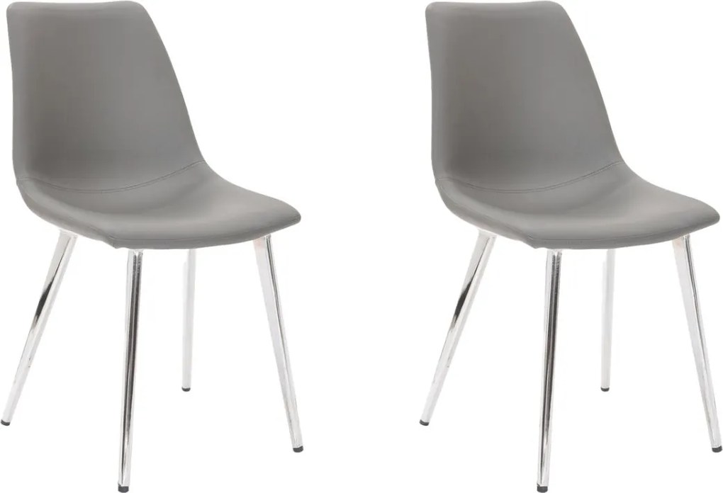 2x Stolička Hawaj CL-18062 tmavo šedá