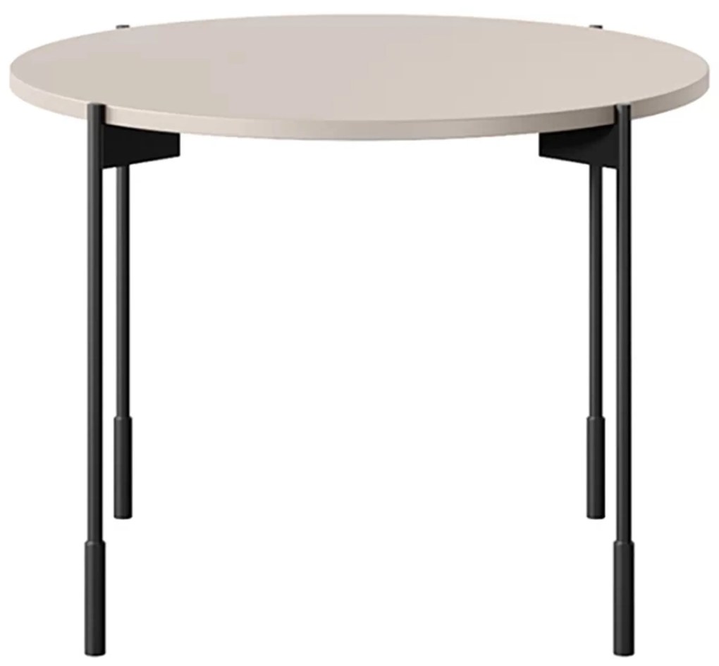 Okrúhly Konferenčný stolík Sonatia 60 cm - kašmírová