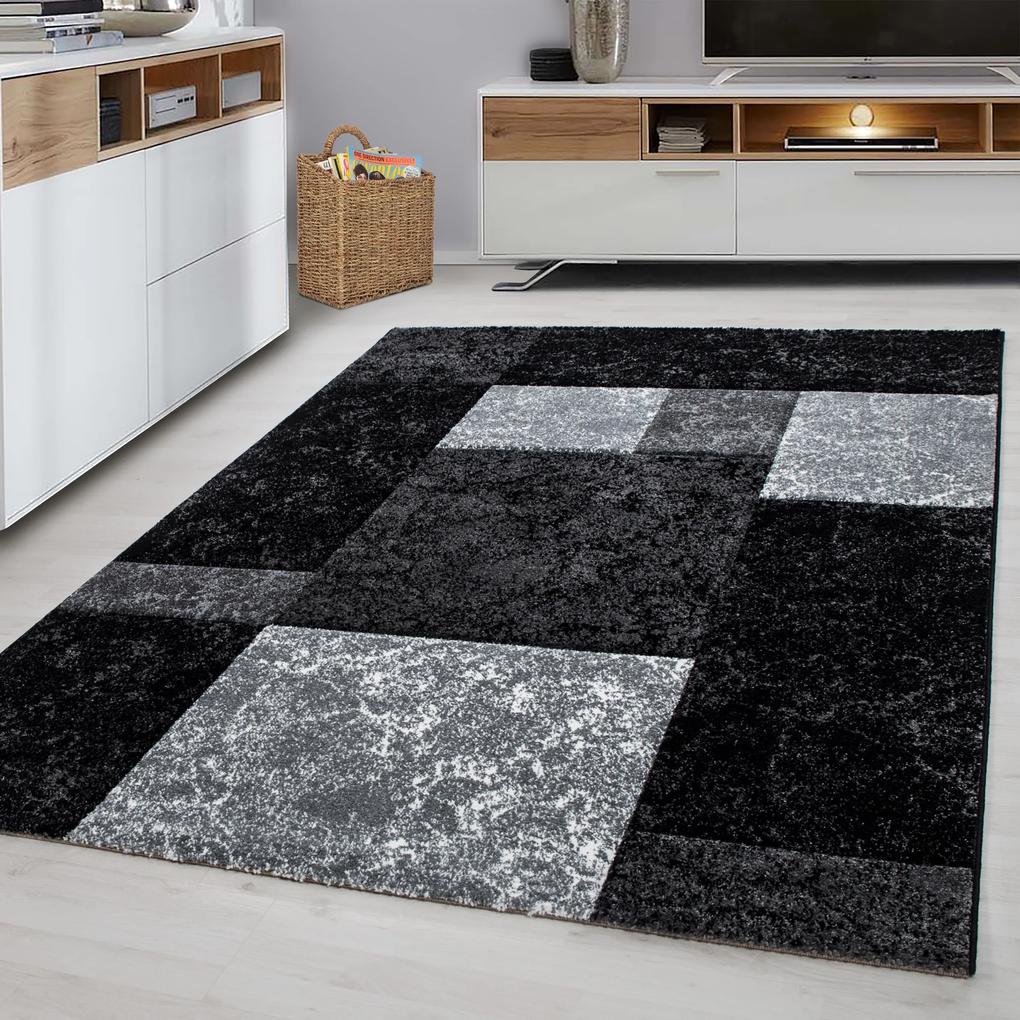 Ayyildiz Kusový koberec HAWAII 1330, Čierna Rozmer koberca: 280 x 370 cm