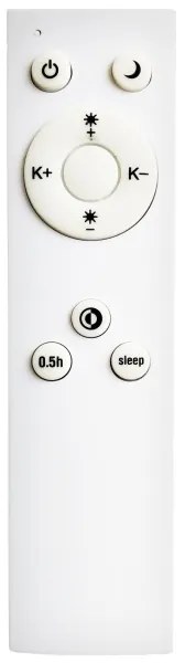 Top Light - LED Stm. luster na lanku REVIT LED/50W/230V 3000-6500K čierna + DO