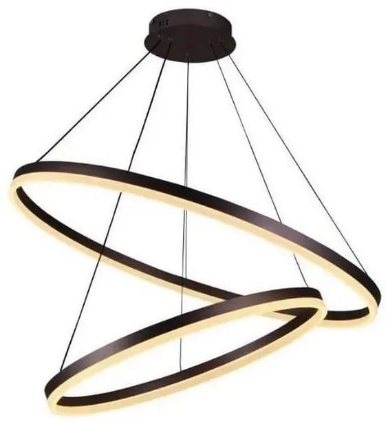 LED Stmievateľný luster na lanku LED/100W/230V 3000-6500K + diaľkové ovládanie