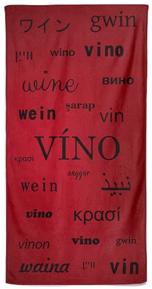 Osuška Víno – jazyky