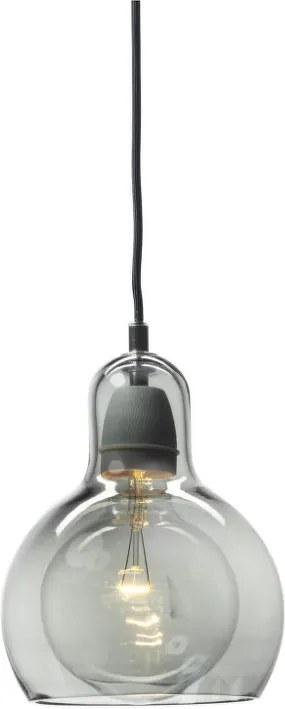 &amp;Tradition Závesné svietidlo Mega Bulb SR2, silver/black 200594