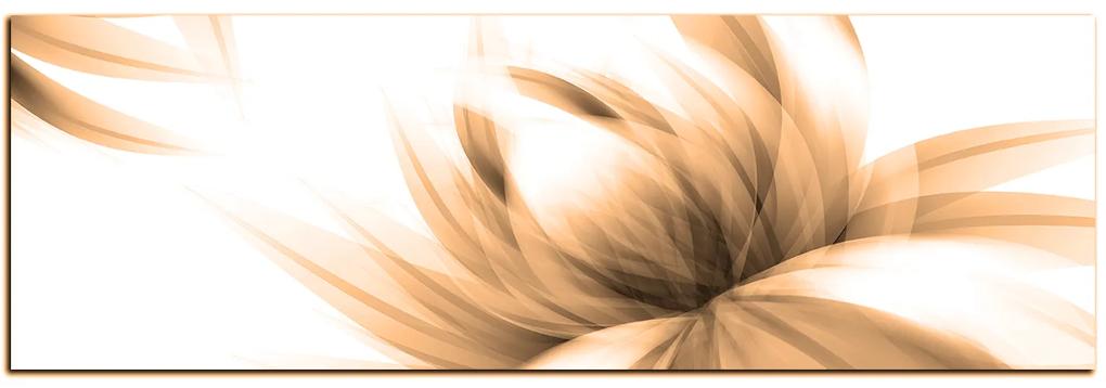 Obraz na plátne - Elegantný kvet - panoráma 5147FA (105x35 cm)