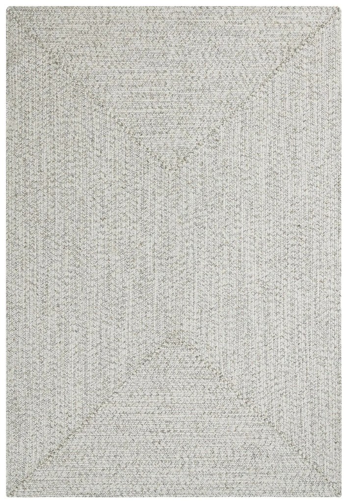 NORTHRUGS - Hanse Home koberce Kusový koberec Braided 105553 Light Melange – na von aj na doma - 160x230 cm