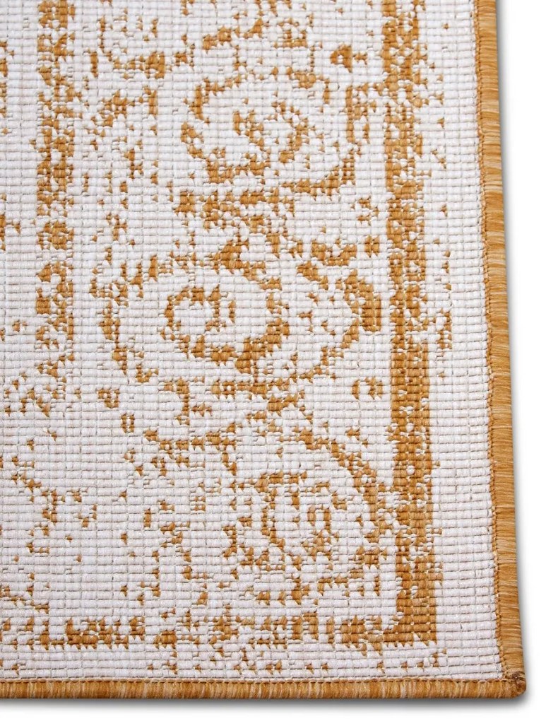 NORTHRUGS - Hanse Home koberce Kusový koberec Twin Supreme 105788 Cebu Ochre – na von aj na doma - 80x150 cm