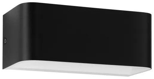 Eglo 901017 - LED Nástenné svietidlo SANIA LED/10W/230V 3000K čierna