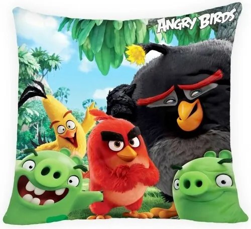 Halantex Vankúšik Angry Birds movie, 40 x 40 cm