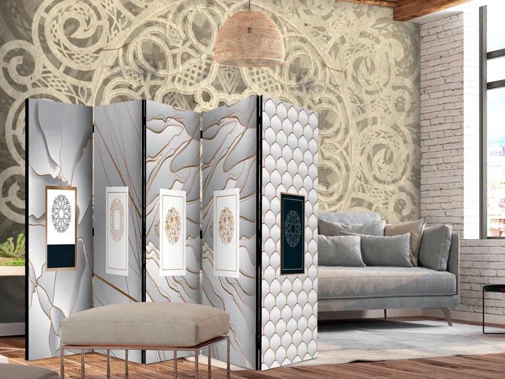 Artgeist Paraván - Labels II [Room Dividers]