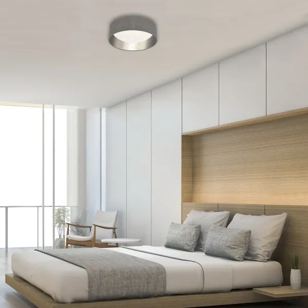 Briloner 3482014 - LED Stropné svietidlo STARRY LED/12W/230V šedá/strieborná