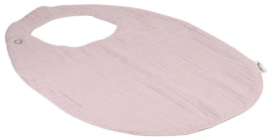 Ružový mušelínový podbradník Kindsgut Oslo