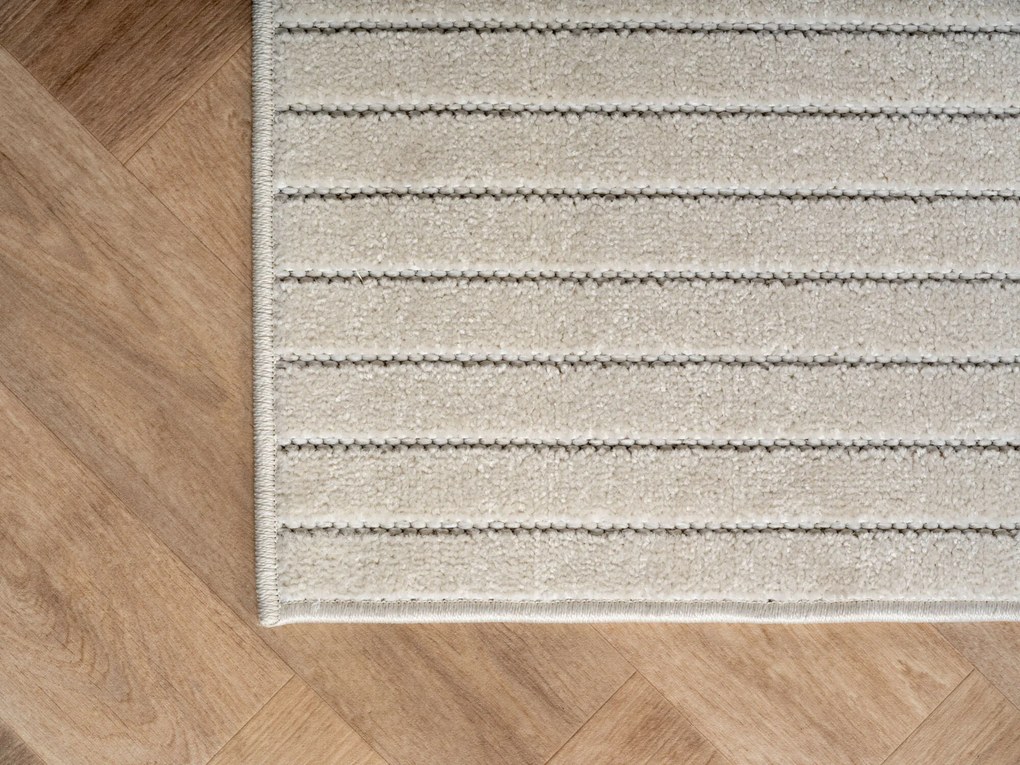 Kusový koberec Nova 1201 cream - na von aj na doma, 280x370, biela, chodba / predsieň, Ayyildiz