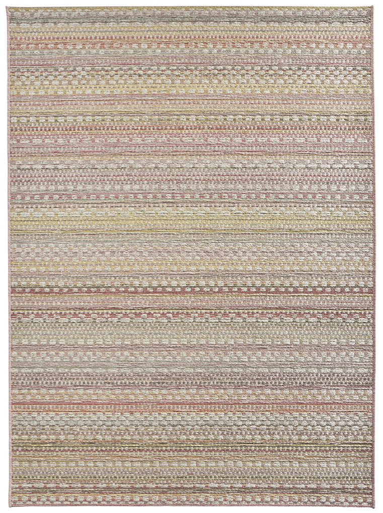 Kusový koberec Lotus Rose zlaté 103252 – na von aj na doma, 200x290, viacfarebná, chodba / predsieň, Hanse Home