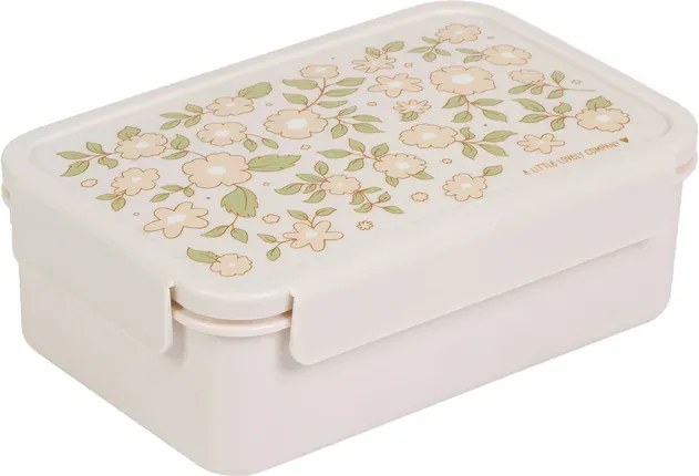 Bento obedár pre deti Kvety – praktický box na jedlo do školy