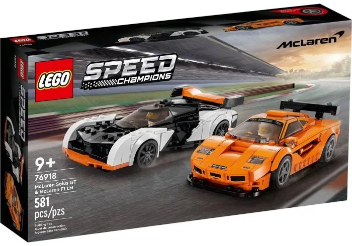 LEGO LEGO Speed ​​​​Champions – McLaren Solus GT a McLaren F1 LM