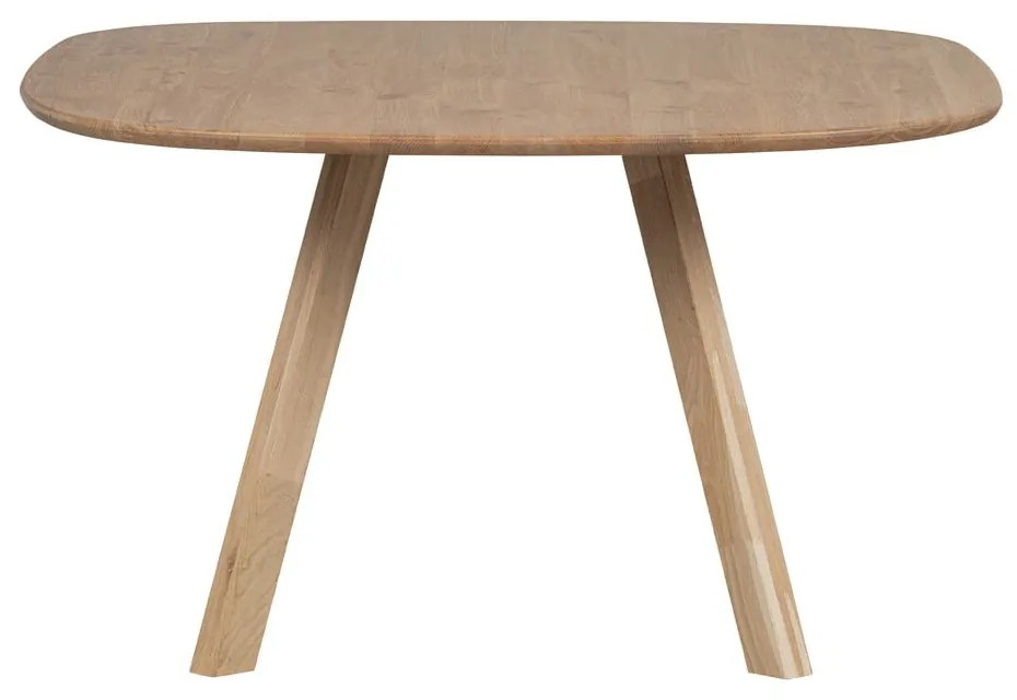 Jedálenský stôl z dubového dreva 130x130 cm Tablo – WOOOD