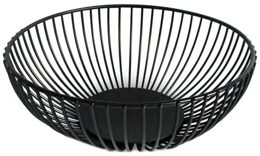 Miska na ovocie KITCHISIMO priemer 18 cm čierna