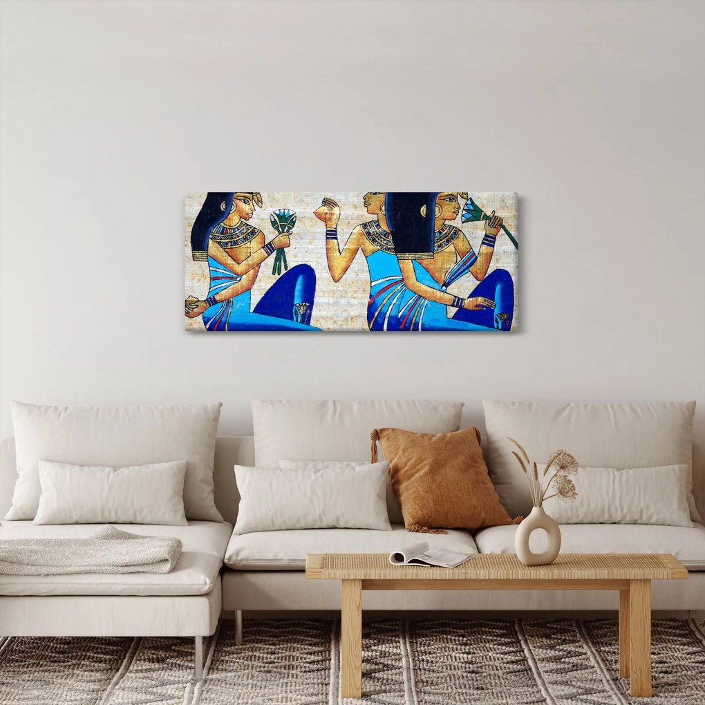 Obraz - Egyptské maľby (120x50 cm)