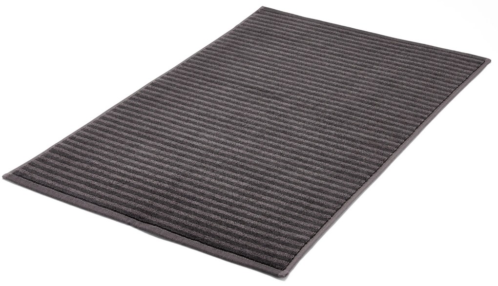 Kúpeľňová froté predložka, antracitová