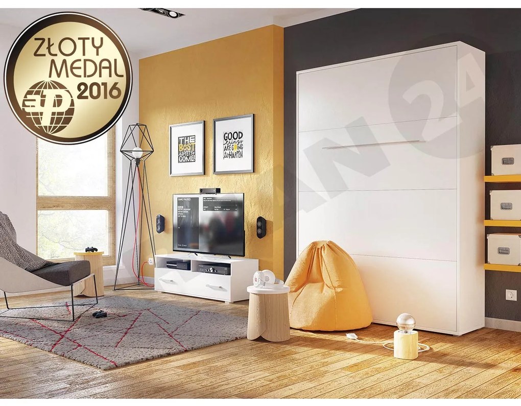 Sklápacia posteľ Concord Pro I, Farby: šedý, Rozmer postele: 120x200