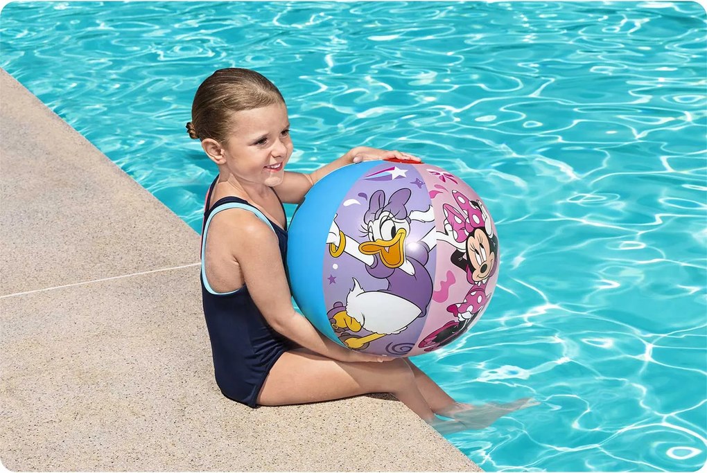 Plážová lopta pre deti 51 cm Mickey a priatelia Bestway 91098