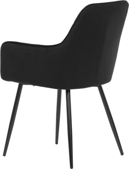 Jedálenská stolička čierna DCH-215 BK4