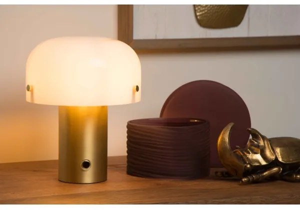 Lucide 05538/01/02 - Stmievateľná stolná lampa TIMON 1xE14/10W/230V pr. 17,5 cm