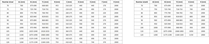 Mexen Mist T, sprchový kút s krídlovými dverami, ľavý, 85 x 110 cm, 8mm číre sklo, čierny profil, 8A4T-110-085-70-77-L