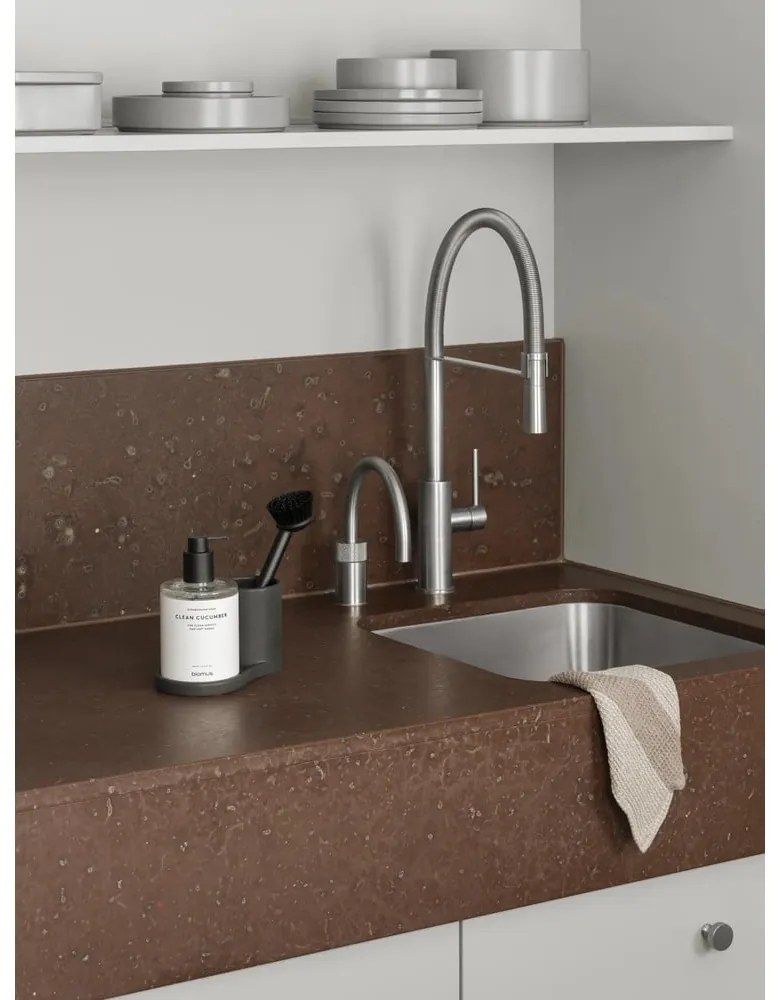 Sivé nástenné kovové háčiky v súprave 2 ks Rof – Blomus