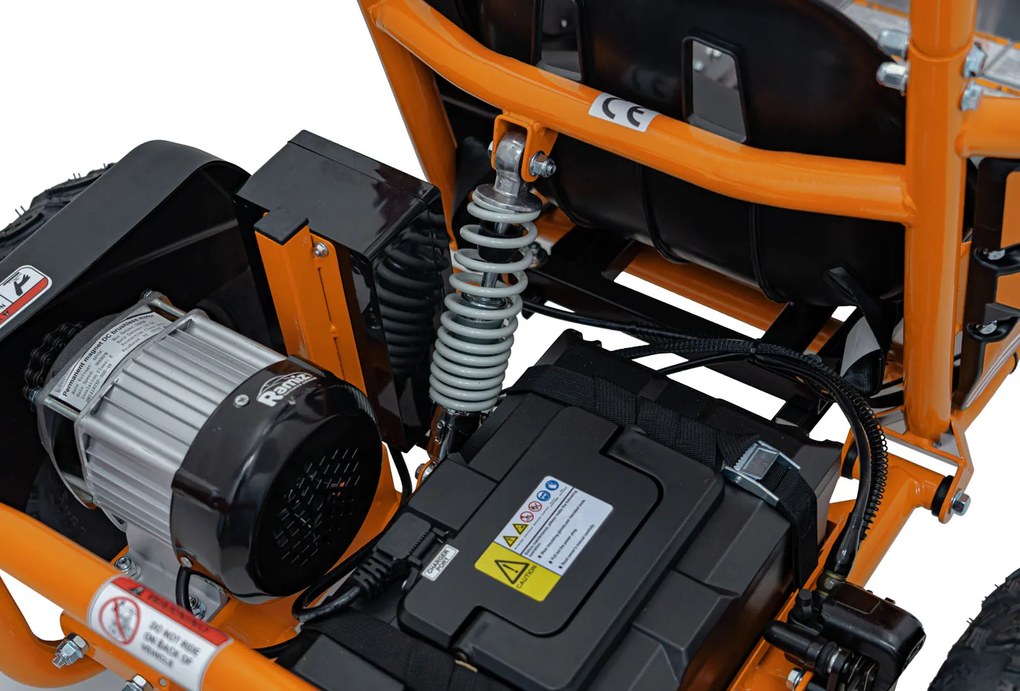 Ramiz Elektrické motokárové vozidlo MAIGHTY Oranžová