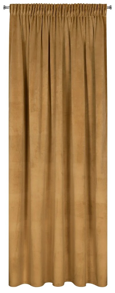 ZATEMŇOVACÍ ZÁVES NA PÁSKE ROSA 140X270 CM MEDOVÁ