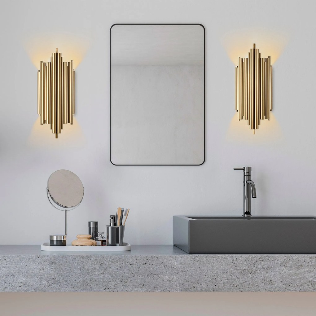 Nástenné svietidlo Reis zlaté