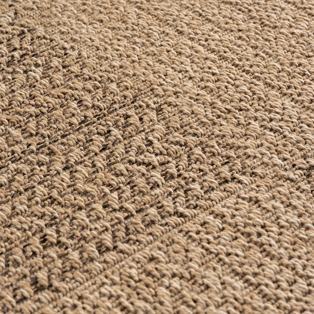 Ayyildiz, Behúň Timber 1405 beige - na von aj na doma, 80x250, béžová, chodba / predsieň