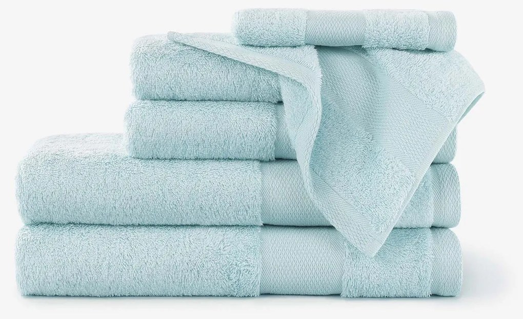 Goldea bambusový uterák/osuška - blankytne modrý 50 x 100 cm