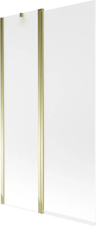 Mexen Flip vaňová zástena jednokrídlová 100 x 150 cm, Inovať, Zlatá - 894-100-101-50-30
