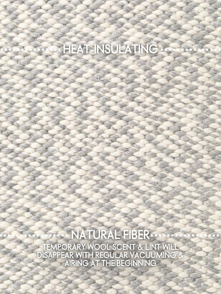 ELLE Decoration, Kusový koberec Lyon Beans 106317 Natural Cream Grey z kolekcie Elle, 140x200, šedá, obývacia izba