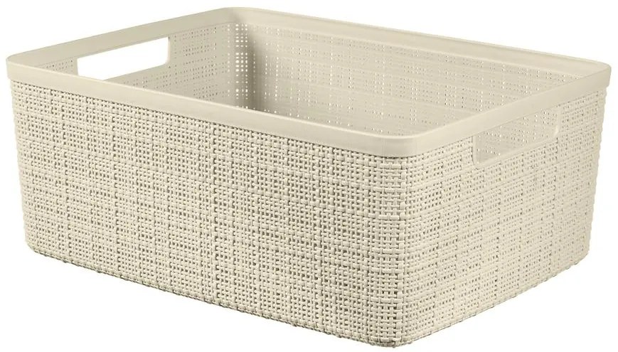 Košík M Jute 245371 krémový 12l