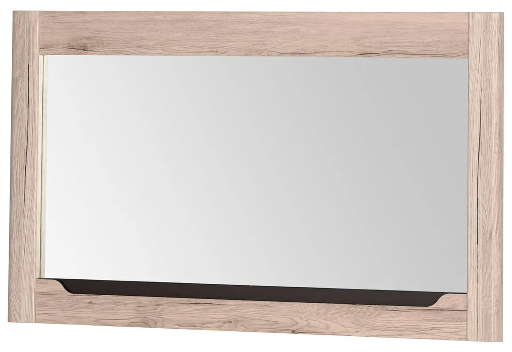 Zrkadlo Dessum 30 (dub sanremo + hnedá). Vlastná spoľahlivá doprava až k Vám domov. 1068133