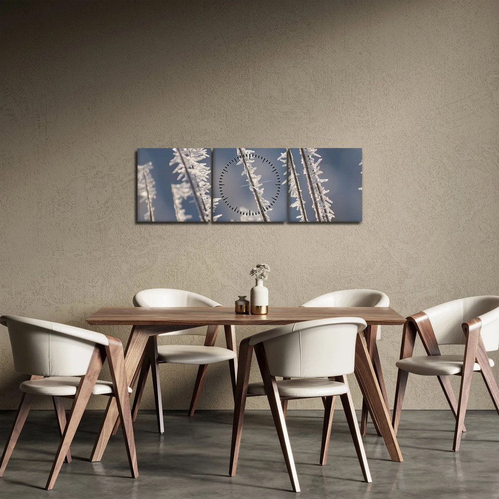 Obraz - Mrazík (s hodinami) (90x30 cm)