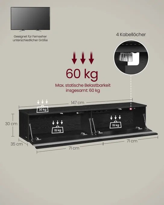 Stolík pod TV LTV133B02