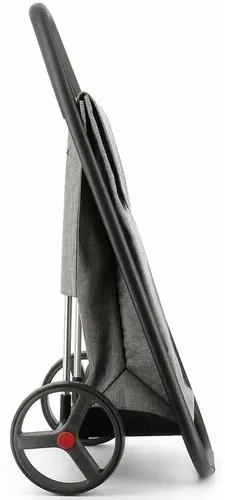 Rolser Nákupná taška na kolieskach Com Tweed 8 Black Tube, sivá