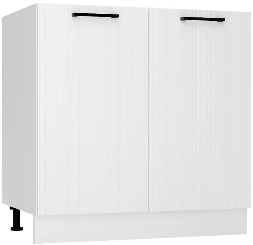 Skrinka do kuchyne  Kate d80zl biely hrášok