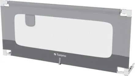 Bezpečnostná zábrana na posteľ Cover 46 sivá 160 cm