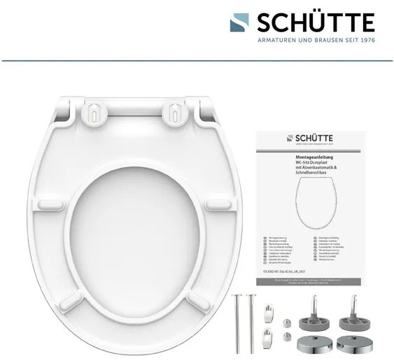 Schütte WC doska Slim (biela) (100285013)